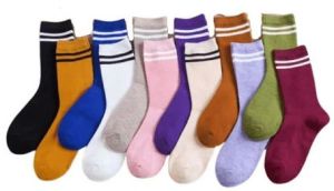 Oxford School Uniform Cotton Socks, Color : Multicolor