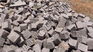 Manga Red Granite Cobble Stone