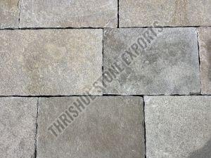 Ruff Tandur Yellow Limestone Slab 300x300mm, 600x600mm, Multisizes For Flooring