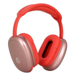 Lapcare Metallic Rose Gold EERS Wireless Bluetooth Headphone With Upto 30 Hrs Playtime