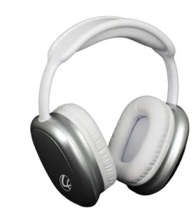 Lapcare Metallic Silver EERS Wireless Bluetooth Headphone With Upto 30 HR Playtime