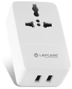 Lapcare Multiport Travel Charger White (LAPEX-012)