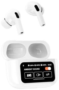 Lapcare  Swetz HD Touch Dislay Wireless Earbuds With 60*hrs & Quad ENC Mic