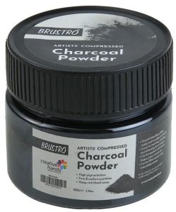 Artists' Compressed Charcoal Powder 100 Ml