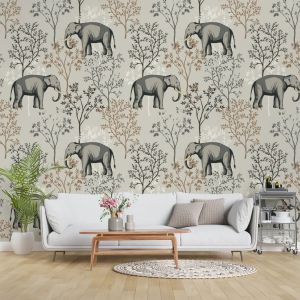 BOTANIC ELEPHANT Wallpaper