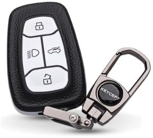 Tata TPU Leather Key Cover With Keychain Tata TPU Leather Key Cover With Keychain