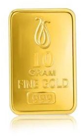 24K, 10g 999 Pure Gold Bar