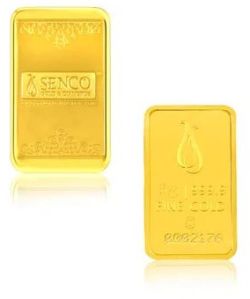 24K, 5 G 999.9 Pure Gold Bar