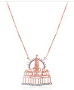 Devotional Abode Diamond Chain Pendant