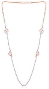 Geometric Glam Diamond Necklace