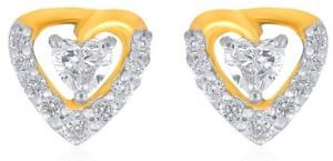 Hearty Love Diamond Studs