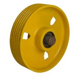 Steel Diverter Pulley, Packaging Type : Box