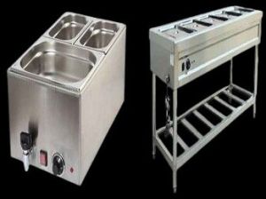 Stainless Steel Bain Marie For Canteen, Hotel, Restaurants