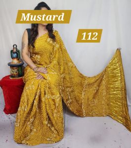 Bandhani Sarees