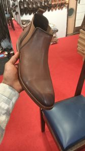 Leather Gents Shoes, Color : Brown Formal