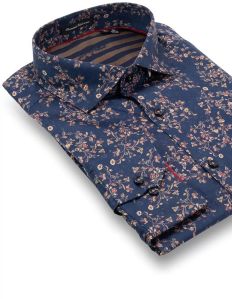 Blue Colored Smart Casual Shirts