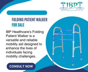 Folding Patient Walker