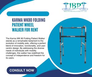 KARMA WK 80 FOLDING PATIENT WALKER