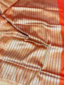 Meenakari Brocade Katan Silk Saree