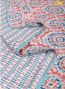 Sohi Peach Reversible Cotton Muslin Dohar Blanket