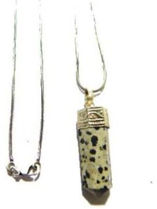 Dalmentian Pencil Pendant with Chain