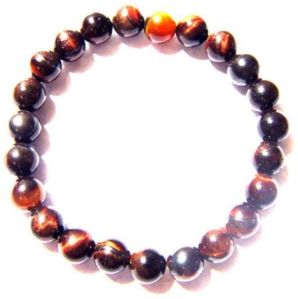 Red Tiger Eye Gemstone Bracelet