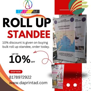 Flex Roll Up Standee Printer