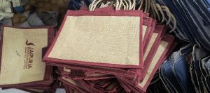 Printed Jute Carry Bag