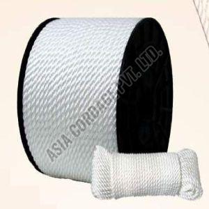 Nylon 3 Strand Rope, Color : White