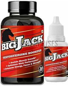 Big Jack Testosterone Booster Capsules and Oil