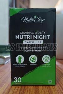 Nutri Night Capsule For Stamina and Vitality