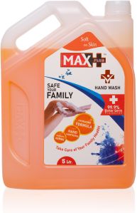 5 Ltr. Max Plus Hand Wash, Packaging Size : 5L