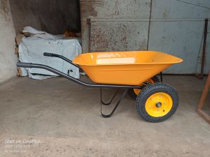 Construction Double Wheel Barrow