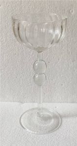 Polished Transparent Round Wine Glass, Capacity : 80-100 Ml