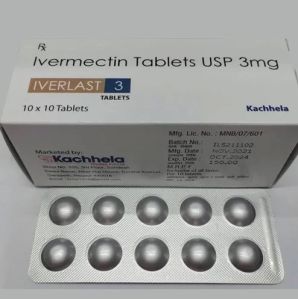 Iverlast Ivermectin 3mg Tablets