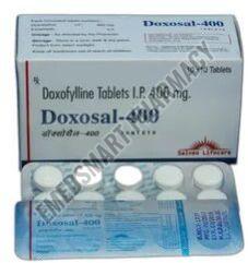 Doxofylline 400 Mg Tablets, Packaging Type : Box