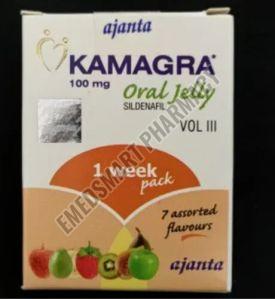 Kamagra Jelly Vol-iii Sildenafil 100mg, Packaging Type : Bottle