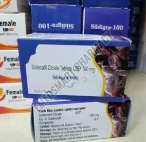 Sildigra 100 Mg Tablet, Composition : Sildenafil, Packaging Type : Box