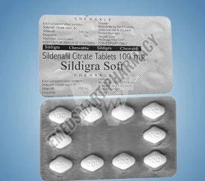 Sildigra Soft 100 Mg Tablet, Composition : Sildenafil