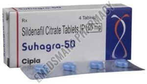 Suhagra 50mg Tablets, Medicine Type : Allopathic