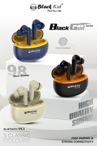 BLACK KAT GUN WIRELESS EARBUDS