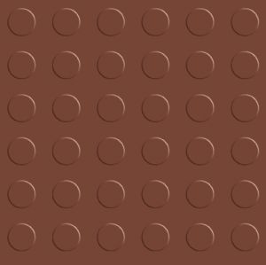 300X300mm OPV Coin Terracotta Floor Tile