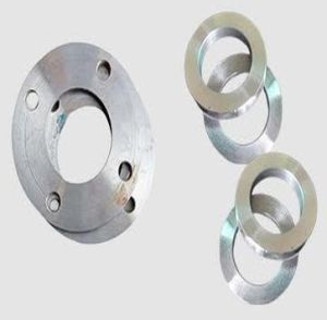 Polished Mild Steel Flanges, Color : Metallic Standard For Industrial