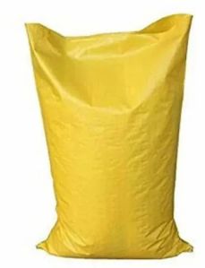 HDPE Woven Yellow Bags