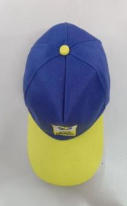 Printed Non Denim Bharat Petroleum Cap, Color : Blue Neon