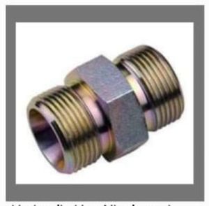 Metal Polished Hydraulic Hex Nipple, Color : Metallic