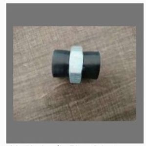 Polished Metal Hydraulic Pipe Nipple, Color : Grey