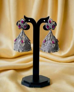 Ladies Fashion Silver Earring