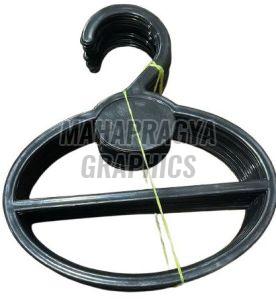 Plain Plastic Hangers, Color : Black For Home, Bar, Showroom