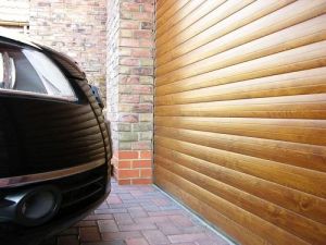 Wooden Automatic Rolling Shutter